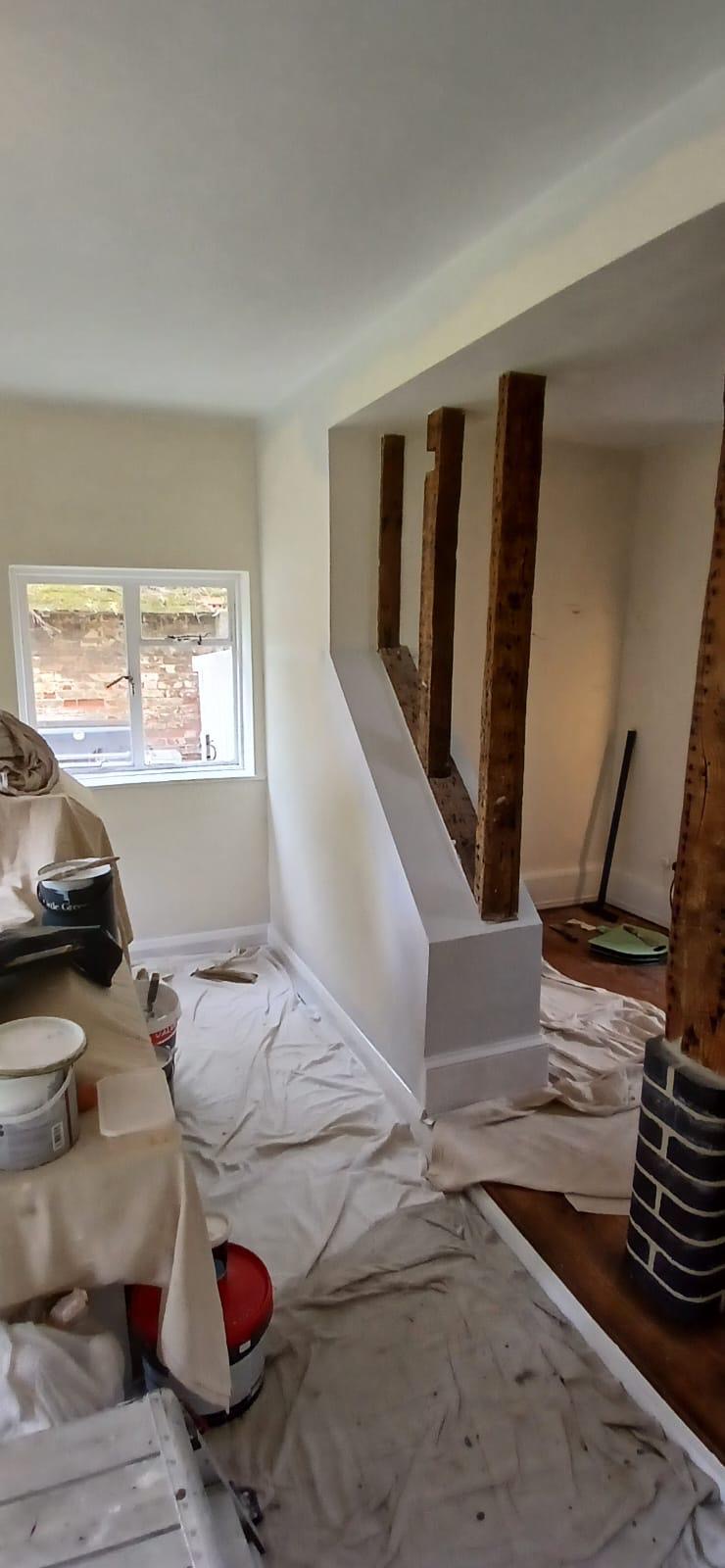 Sitting Room and Dining Room Renovation Image 3