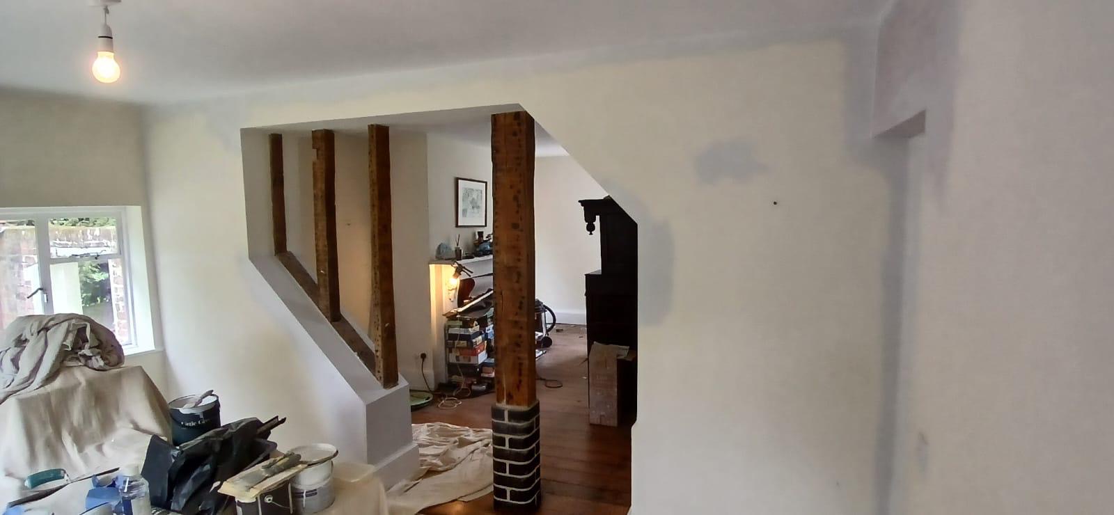 Sitting Room and Dining Room Renovation Image 5